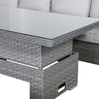 Catalina Range Modular Corner Sofa Set With Rising Table