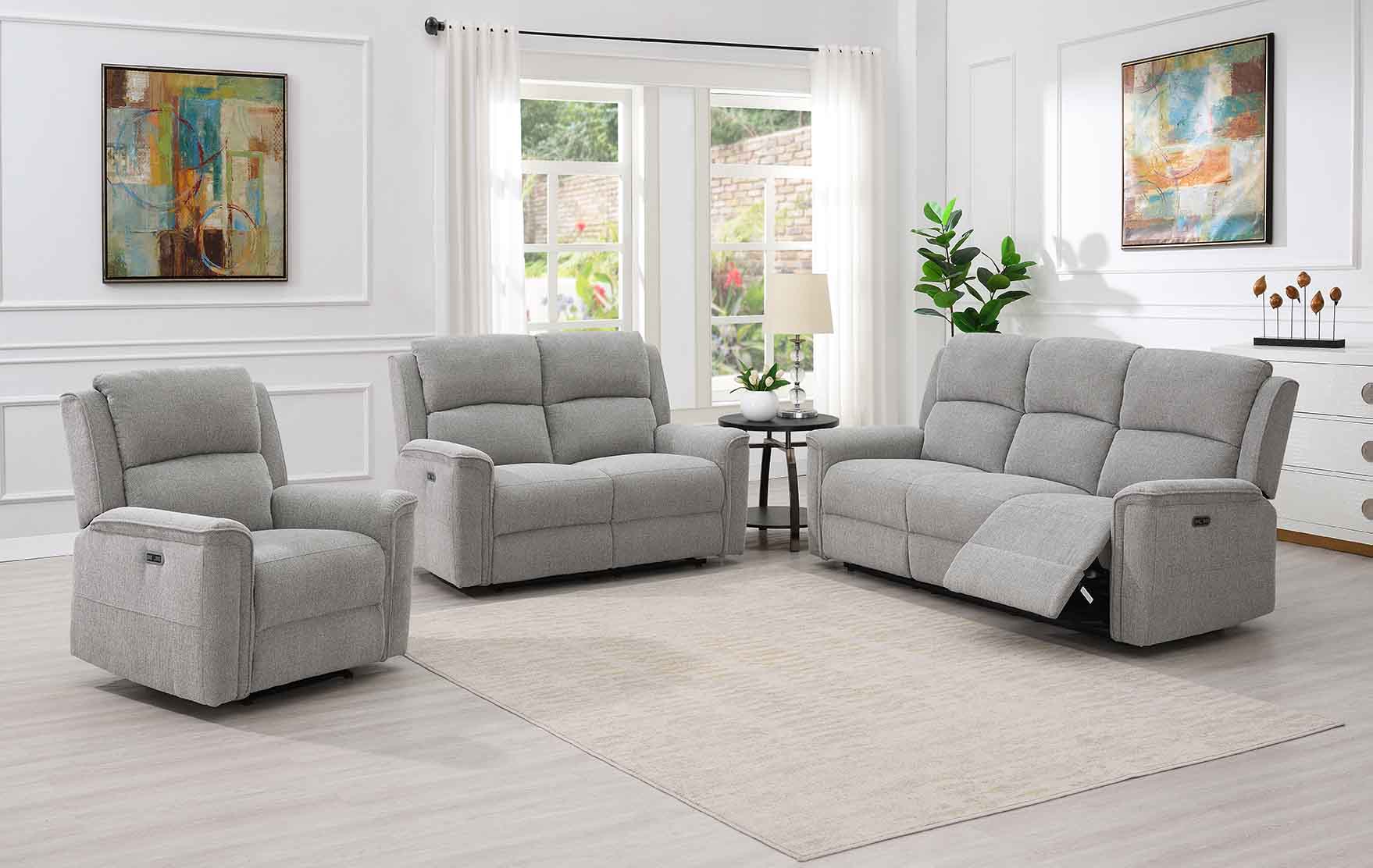Dartmoor Chair Power Light Grey
