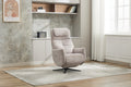 Rowden Swivel Chair With Massage Oyster