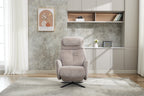 Rowden Swivel Chair With Massage Oyster