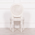 Off White Chateau Rattan Dining Chair