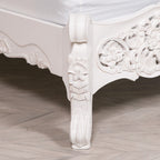 Rococo 5ft King Size Carved Bed