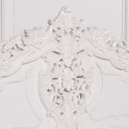 Rococo 5ft King Size Carved Bed