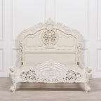 Rococo 4ft6 Double Size Carved Bed