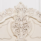 Rococo 4ft6 Double Size Carved Bed