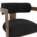 MAI BLACK / WALNUT DINING CHAIR