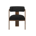 MAI BLACK / WALNUT DINING CHAIR