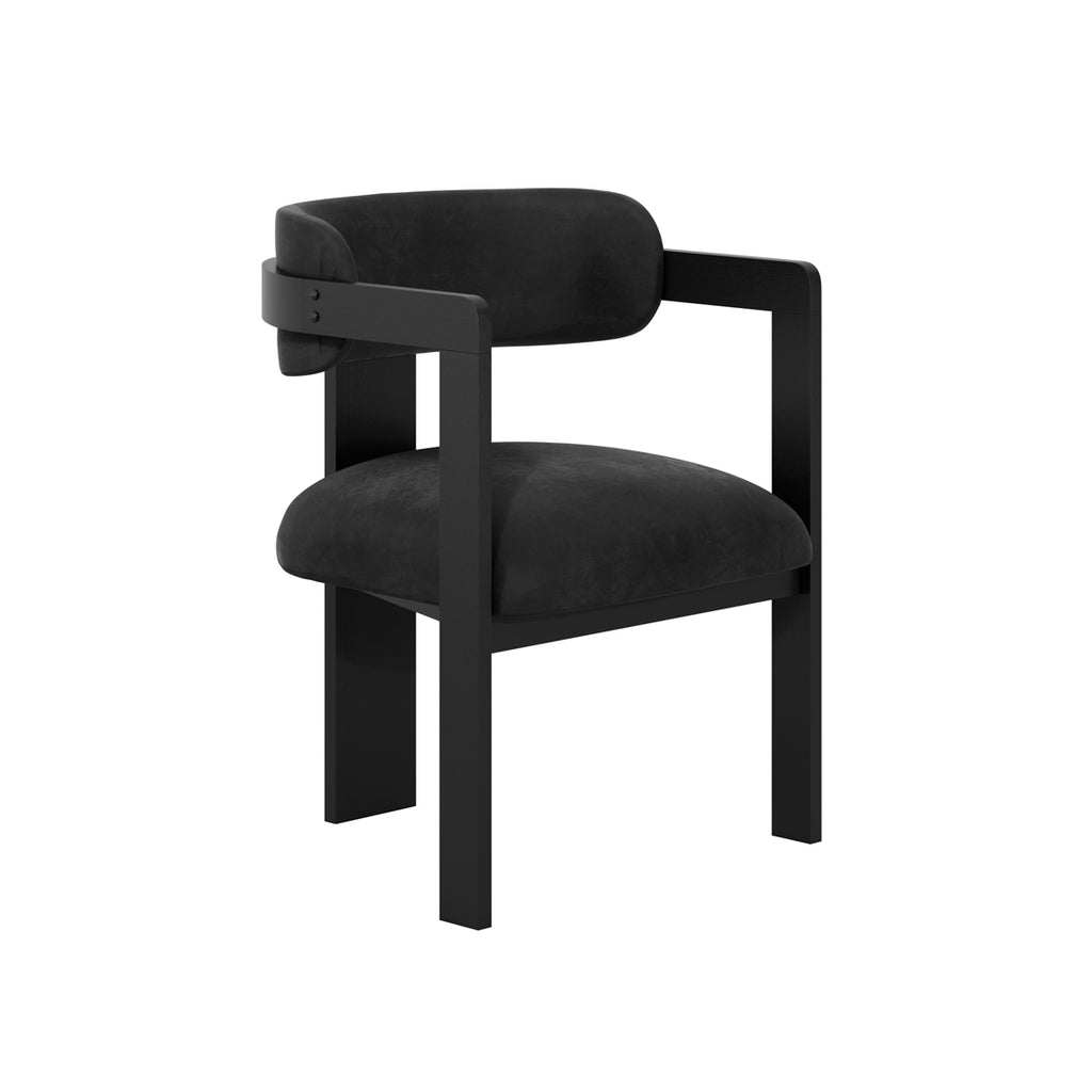 MAI BLACK / BLACK DINING CHAIR