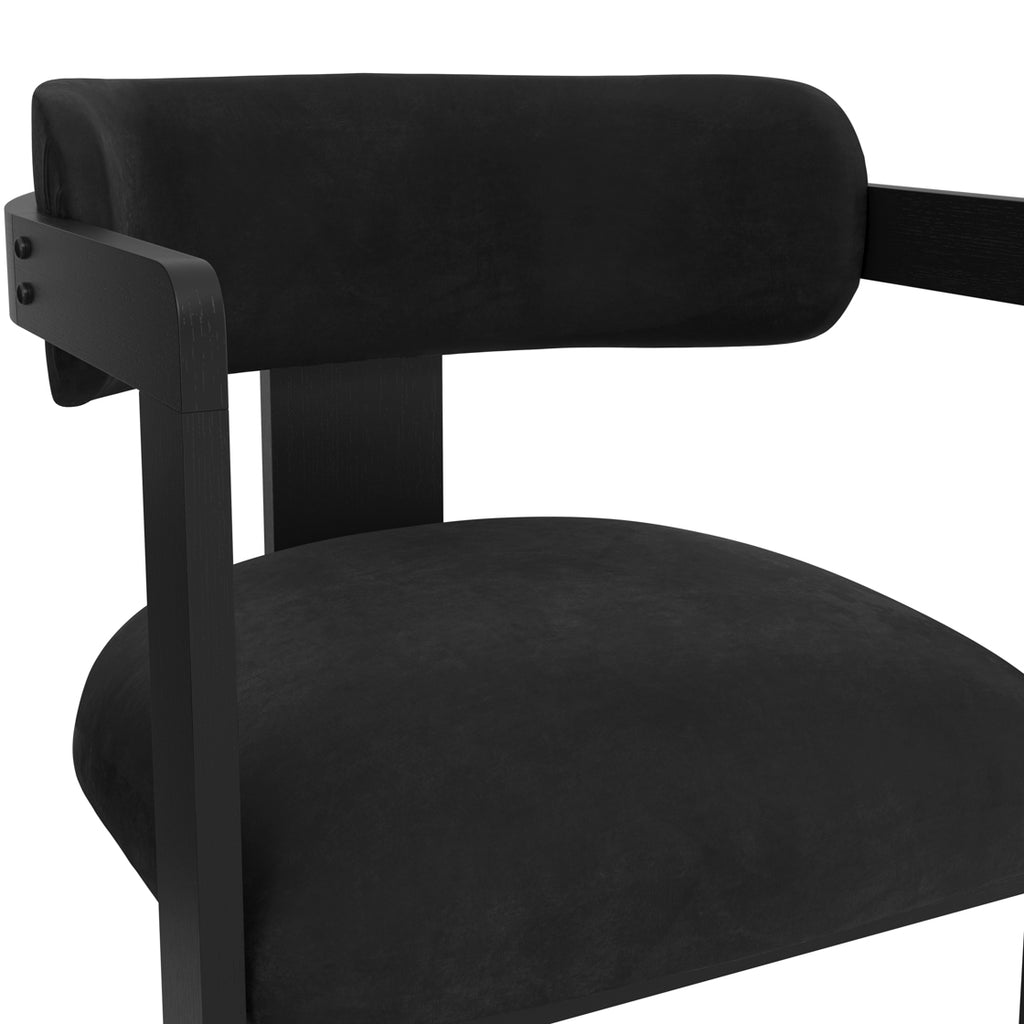MAI BLACK / BLACK DINING CHAIR