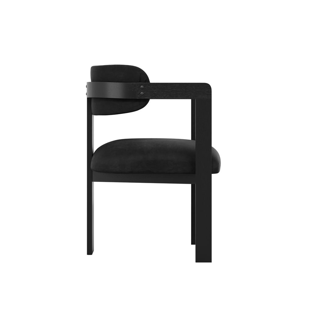 MAI BLACK / BLACK DINING CHAIR