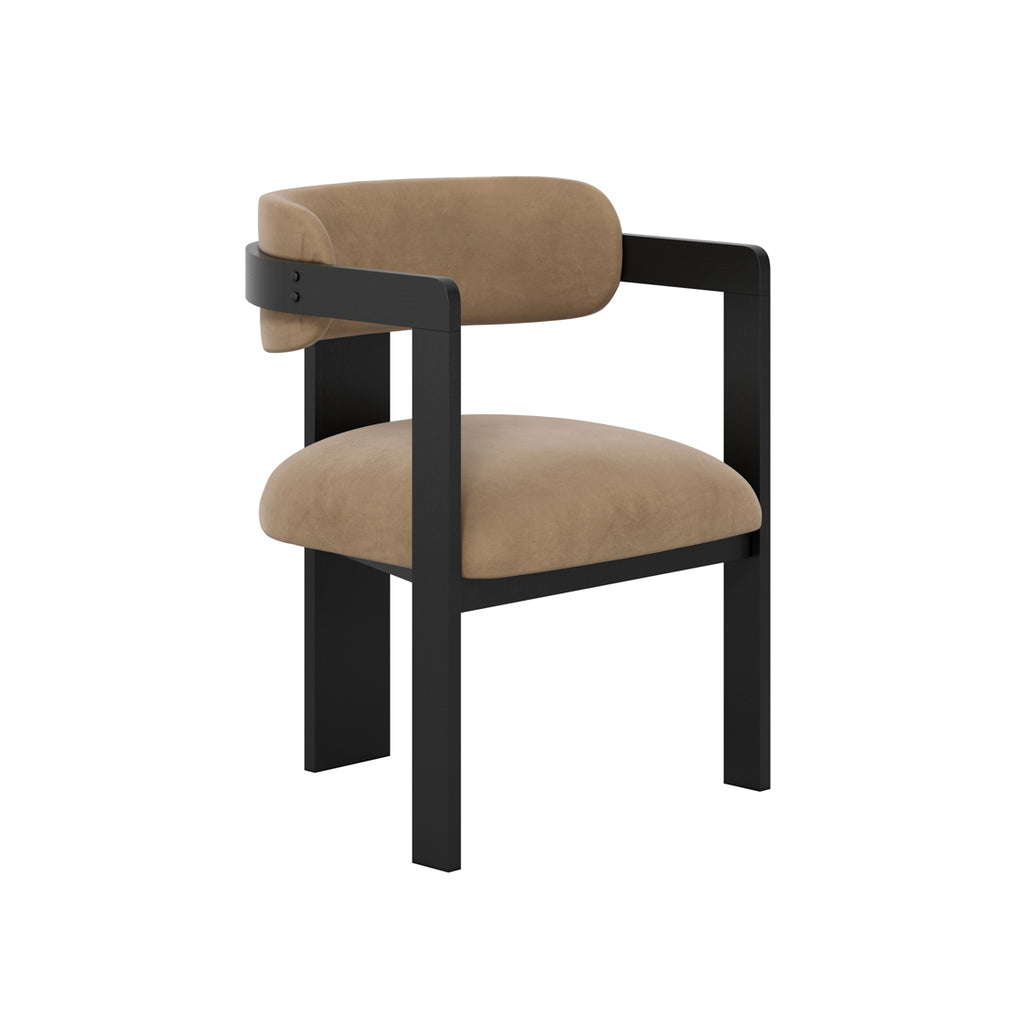MAI MOLE / BLACK DINING CHAIR