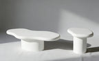 Marcello Coffee & End Table White Set Of 2
