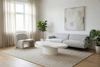 Marcello Coffee & End Table White Set Of 2