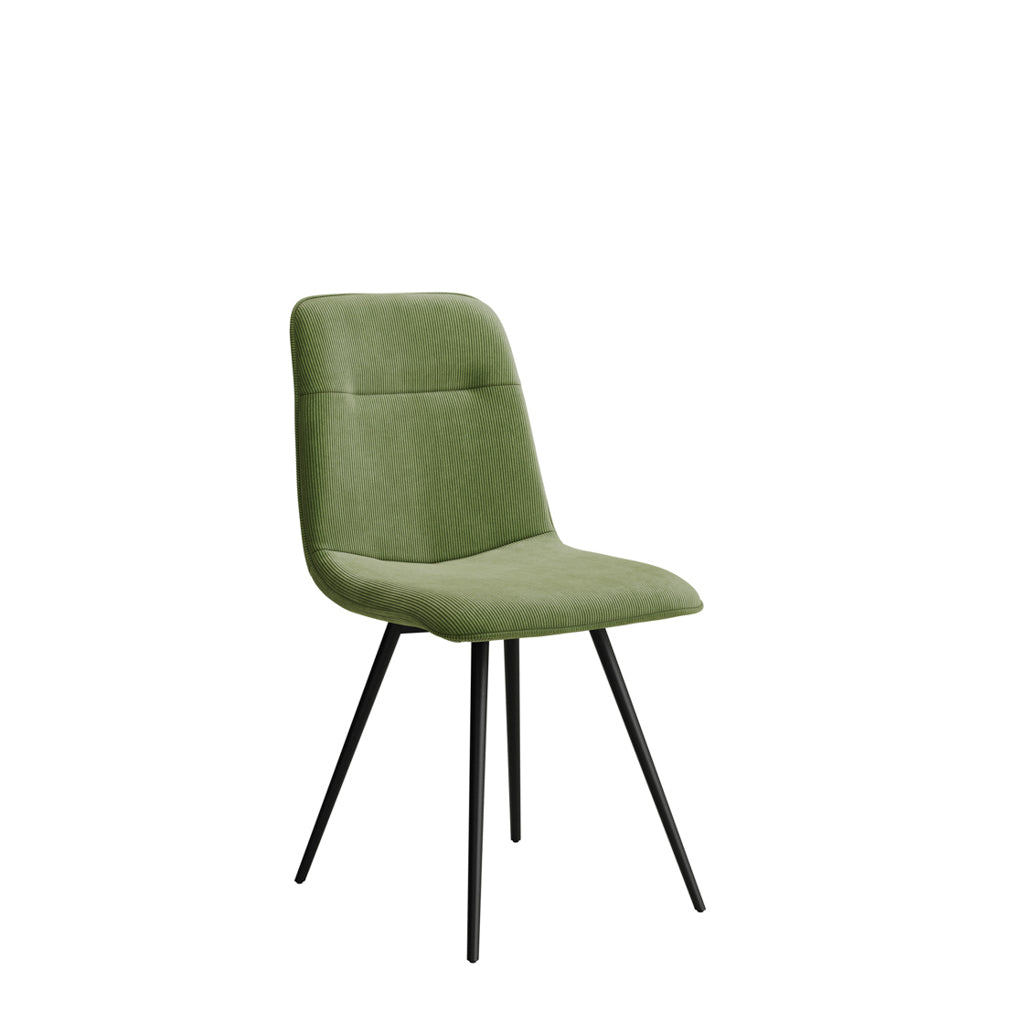 Maxi Moss and Black Dining Chair (Set Of 2)