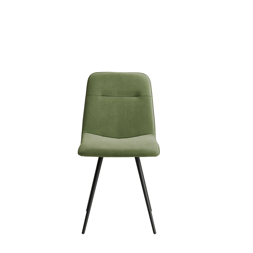 Maxi Moss and Black Dining Chair (Set Of 2)
