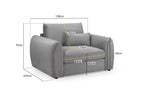 Mirabel Sofa Grey Armchair