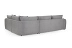 Mirabel Sofa Black Grey Right Hand Facing Corner