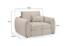 Mirabel Sofa Mocha Armchair