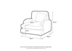 Arm Chair Manhattan Navy The Great Sofa Company | Piper | Vienna | Arthur | Emeline | Swift | Morris