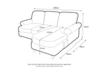 Left Hand Chaise Sofa Manhattan Ice The Great Sofa Company | Victoria | Bromfield | Lola | Alfie | Mari | Longfellow | Duresta Style