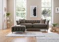 Model 25 - Large Sofa Velvet Mushroom