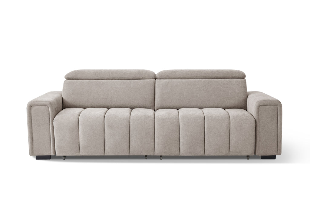 Molly Electric Sofabed Beige 3 Seater