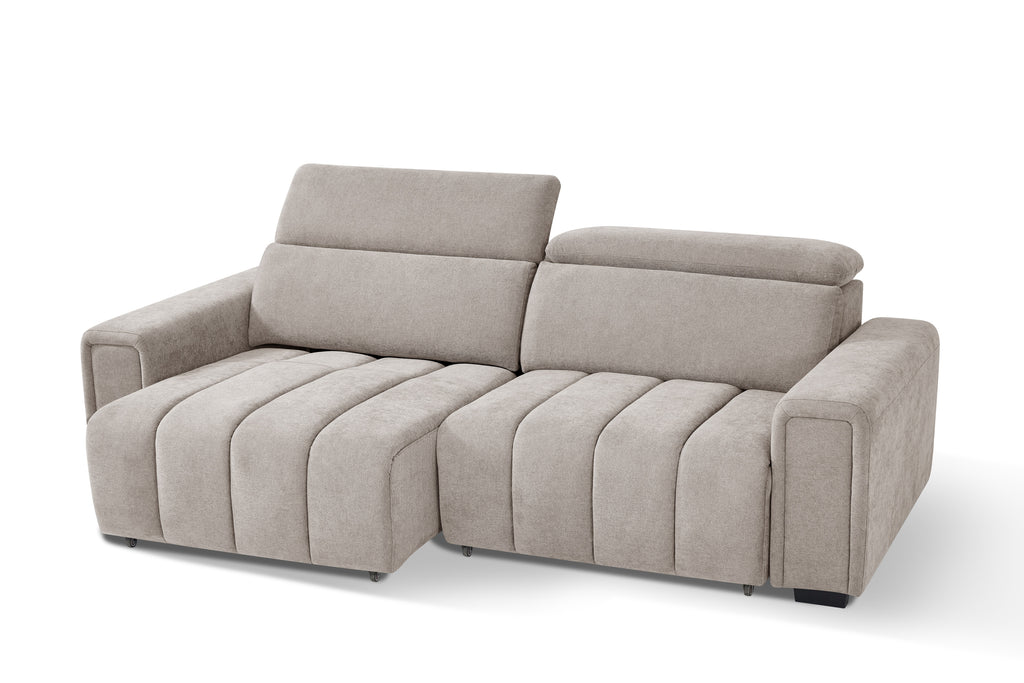 Molly Electric Sofabed Beige 3 Seater