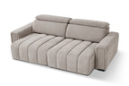 Molly Electric Sofabed Beige 3 Seater