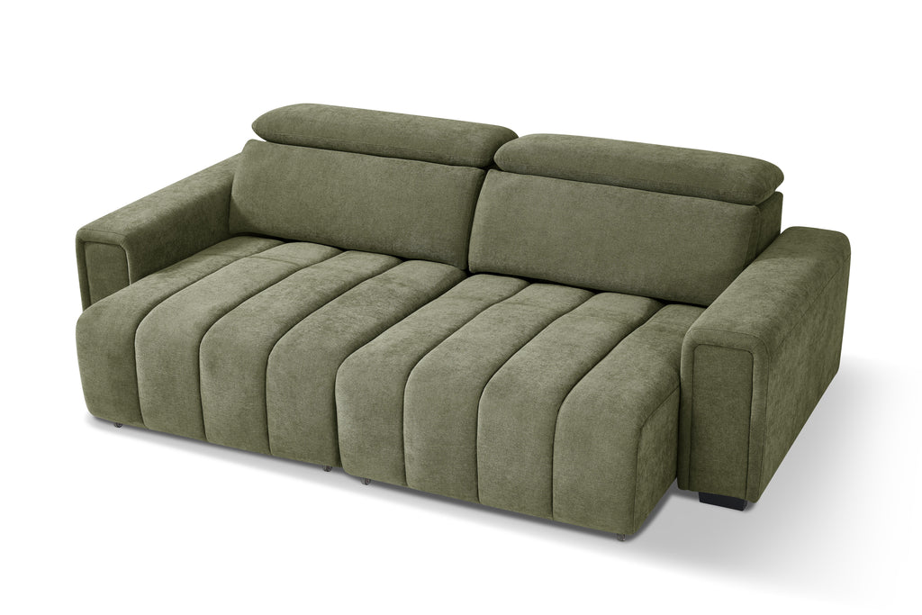 Molly Electric Sofabed Green 3 Seater