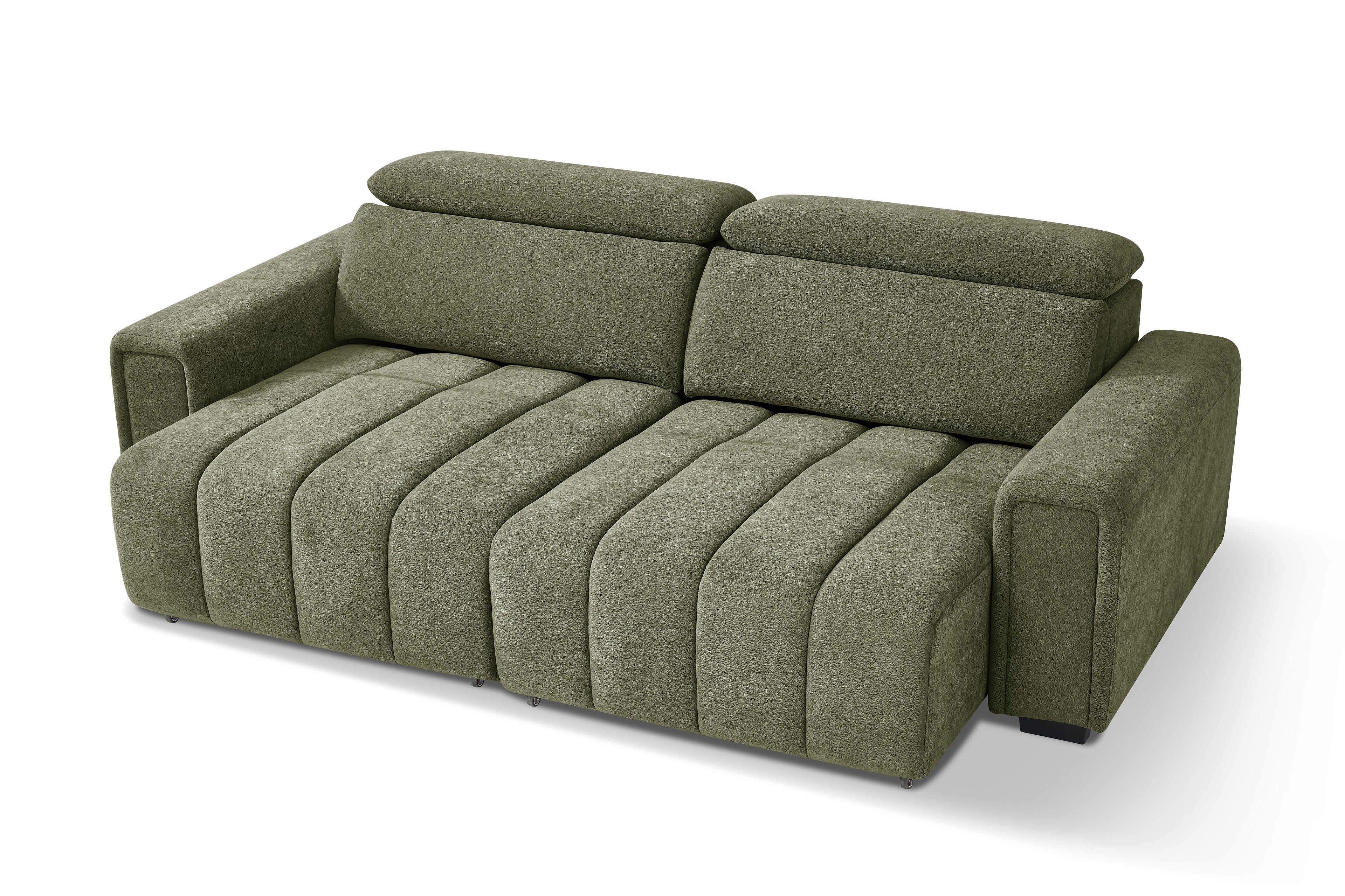 Molly Electric Sofabed Green 3 Seater