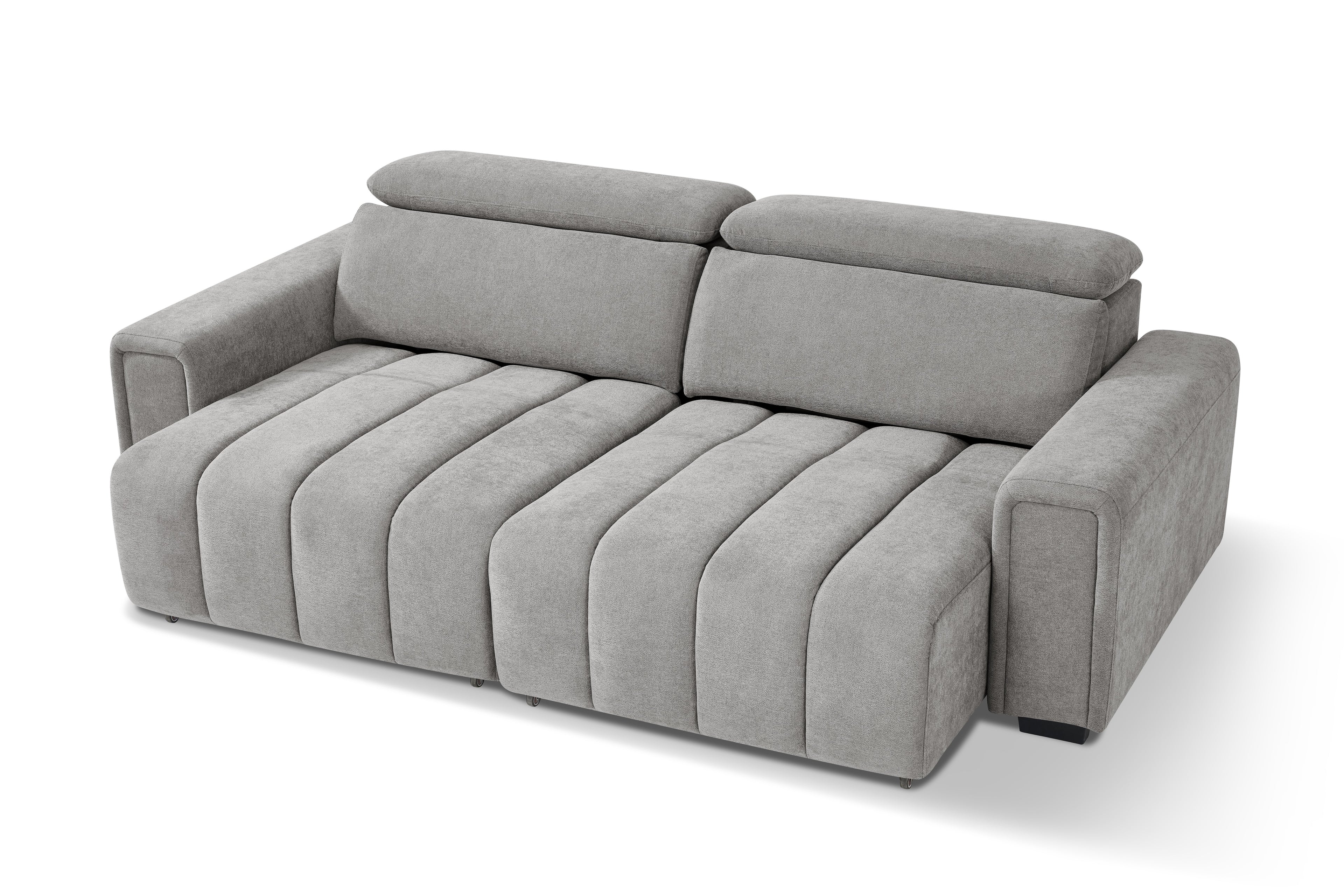 Molly Electric Sofabed Grey 3 Seater