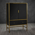 Monaco Drinks Cabinet Black