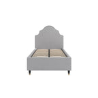 MONTEREY LIGHT GREY SINGLE BED