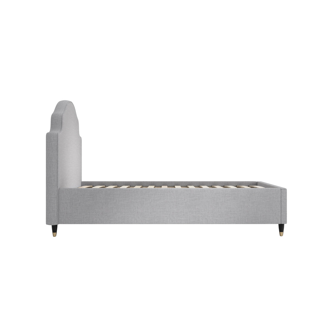 MONTEREY LIGHT GREY SINGLE BED