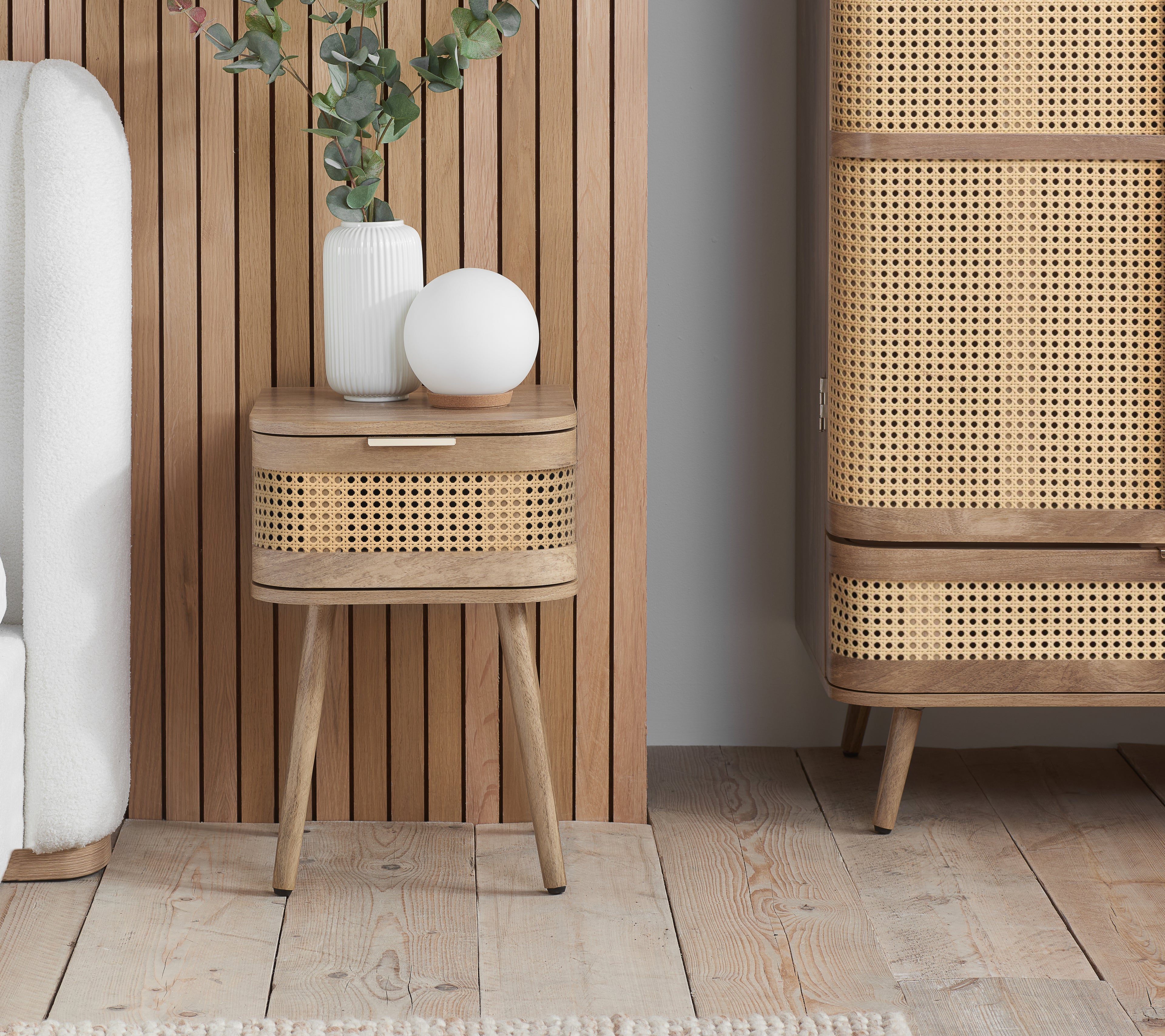 Noah 1 Drawer Bedside