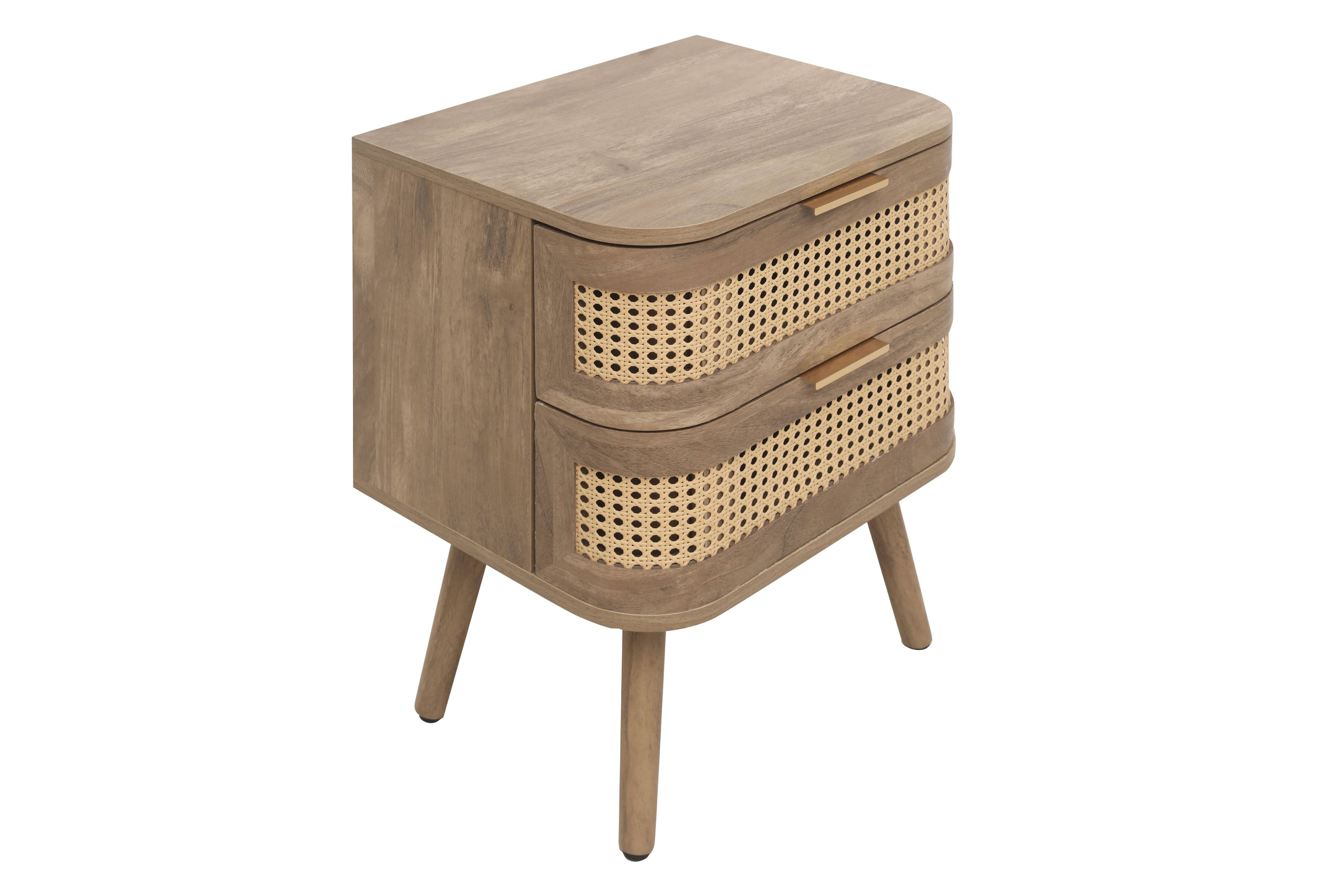 Noah 2 Drawer Bedside