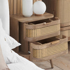 Noah 2 Drawer Bedside