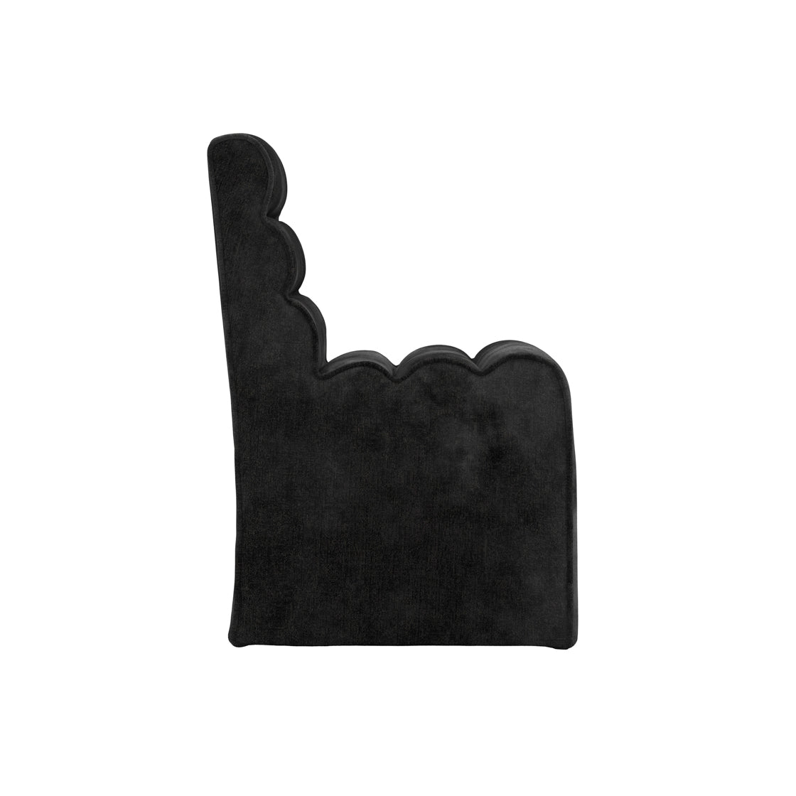 NAMI BLACK ACCENT CHAIR