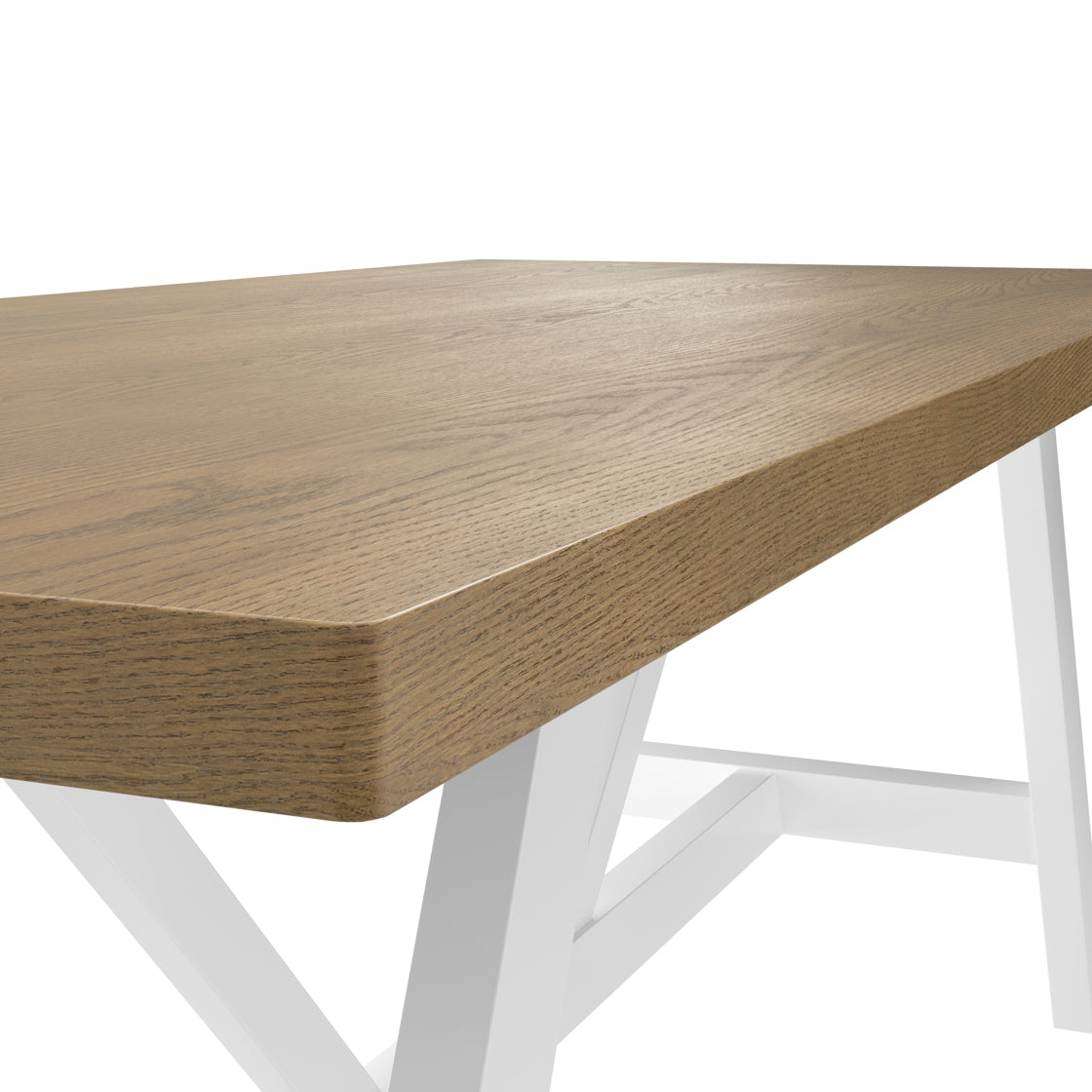 NANTUCKET LATTE / WHITE DINING TABLE