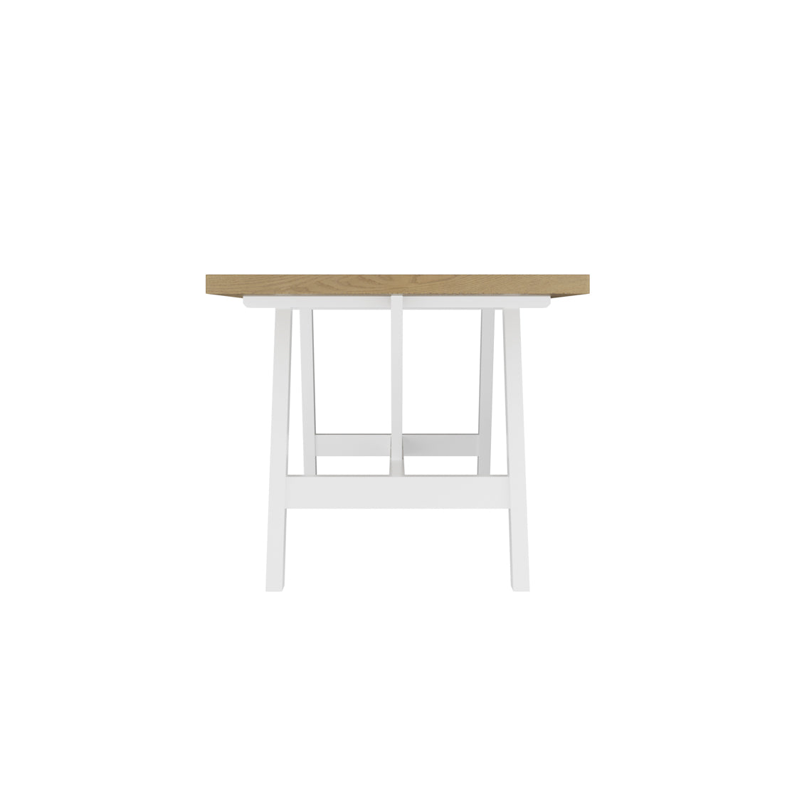 NANTUCKET LATTE / WHITE DINING TABLE