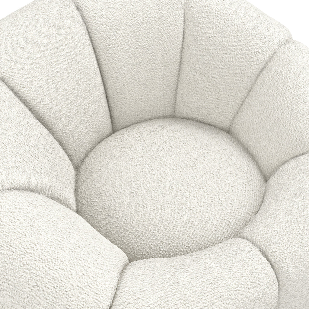 NAO IVORY SWIVEL CHAIR