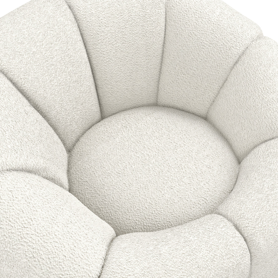 NAO IVORY SWIVEL CHAIR