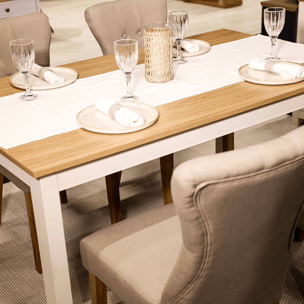 Naples Dining Chair Beige (Pack of 2)