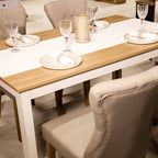 Naples Dining Chair Beige (Pack of 2)
