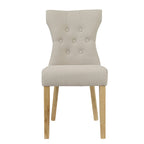 Naples Dining Chair Beige (Pack of 2)