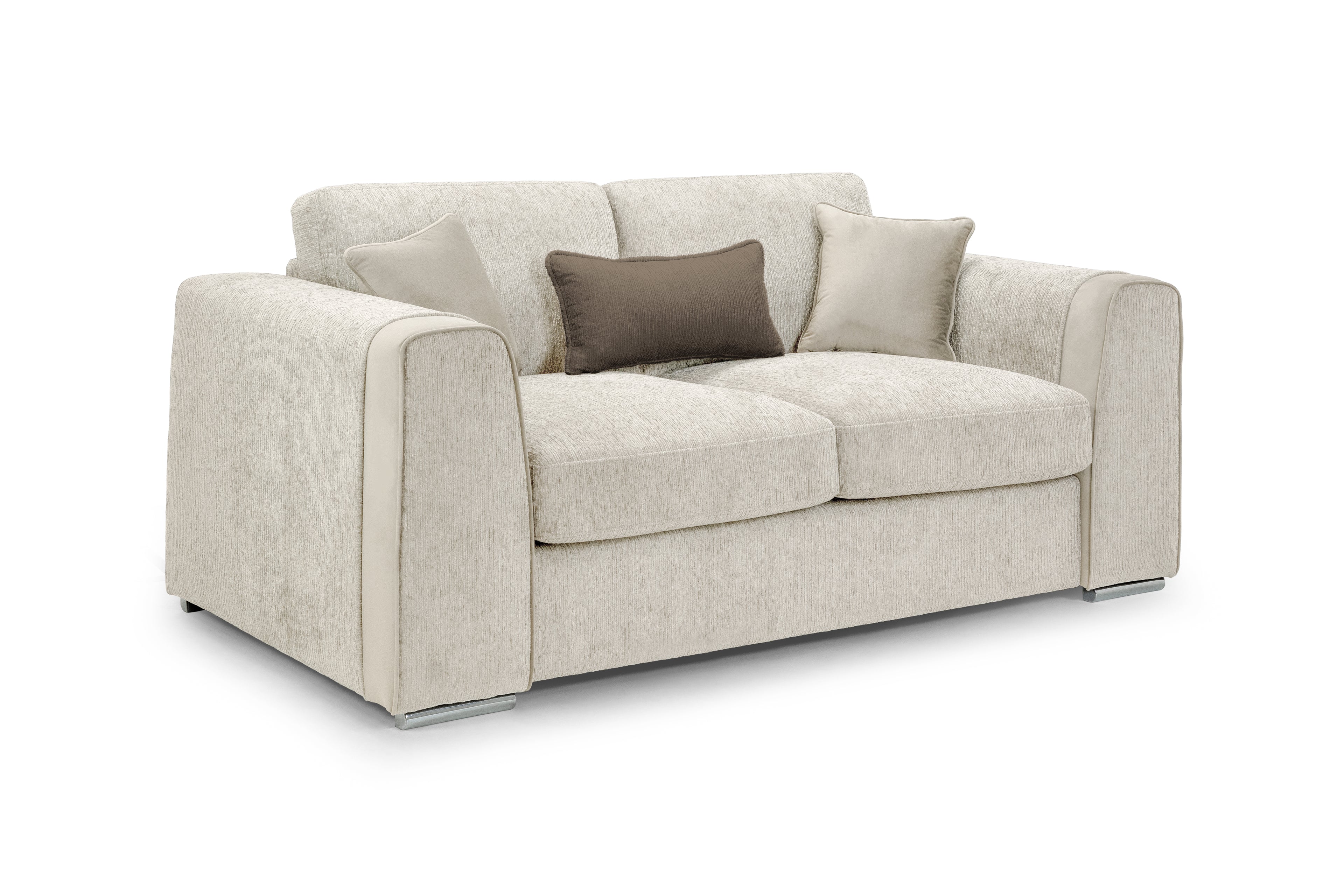 Naples Sofa Beige 2 Seater
