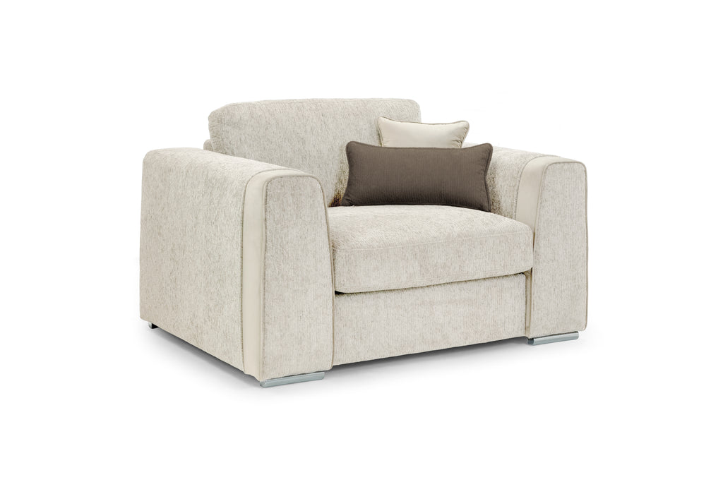 Naples Sofa Beige Armchair