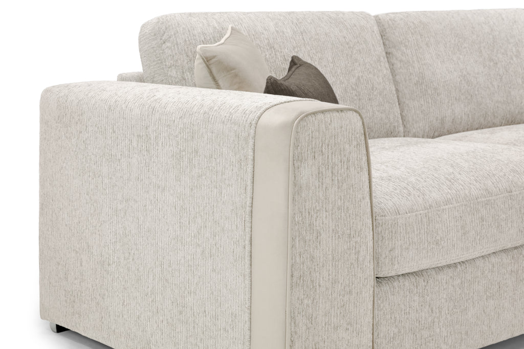Naples Sofa Beige 3 Seater