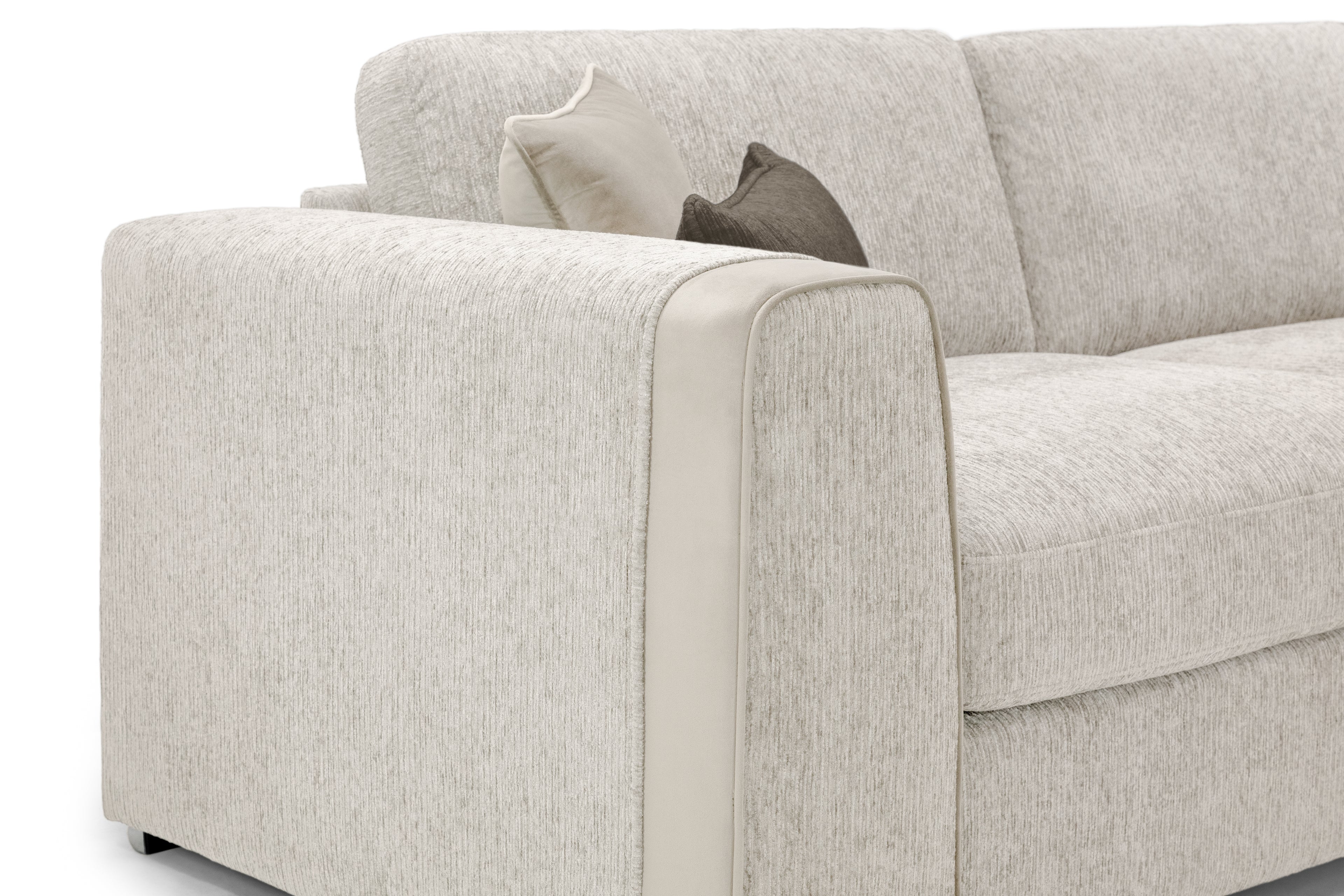 Naples Sofa Beige 3 Seater