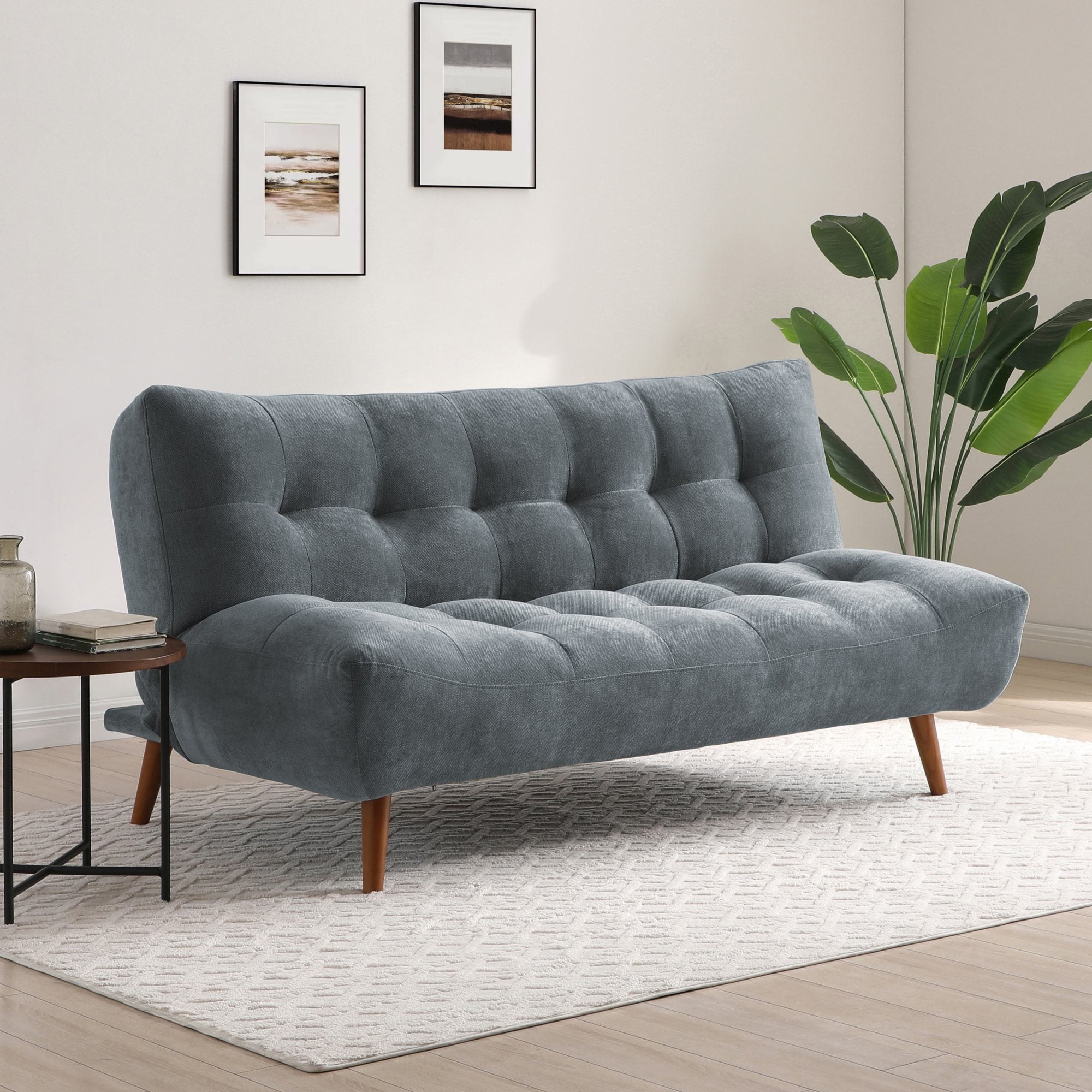 Venus Denim Chenille Lux Sofa Bed